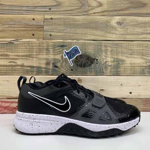 Nike Air Zoom Diamond Elite Turf Baseball Shoes Men’s Size 11.5 Black - Picture 5 of 12